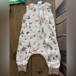Little unicorn muslin walker sleep sack size large 12-18 months